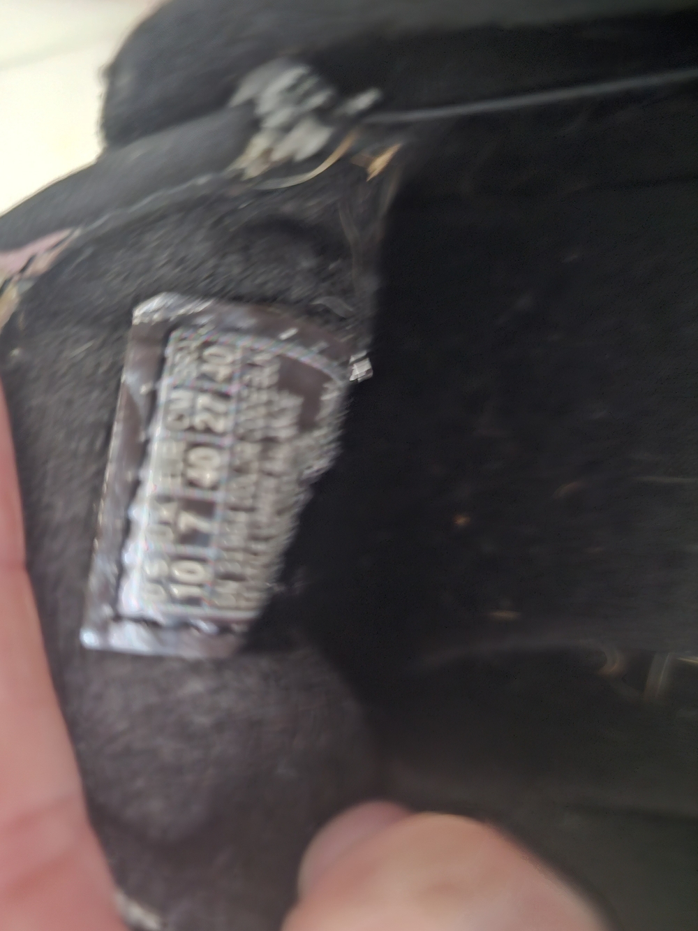 Skechers BOBS Black Canvas Sneakers with Dog Print - Picture 2 of 3